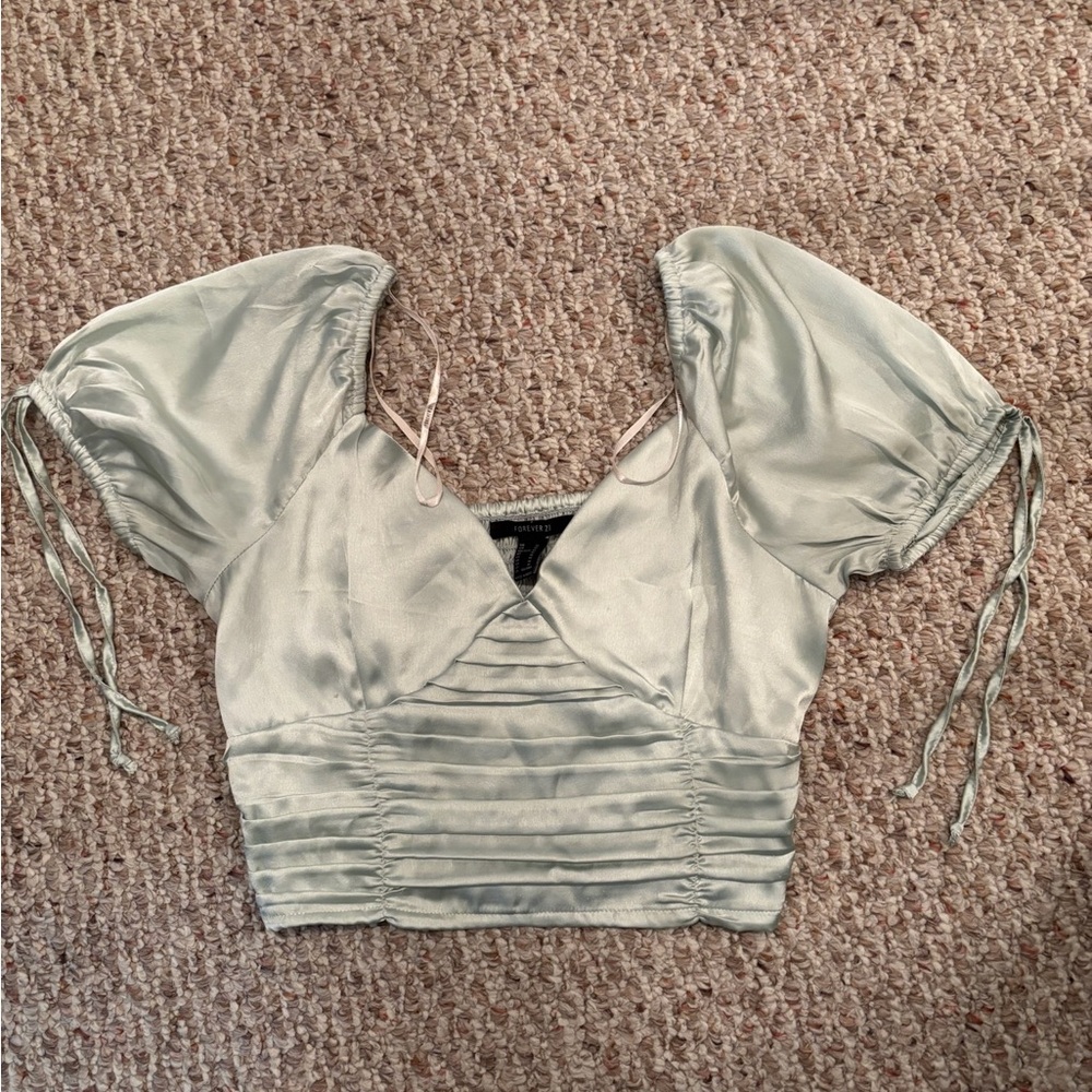 Forever 21 Satin Blouse